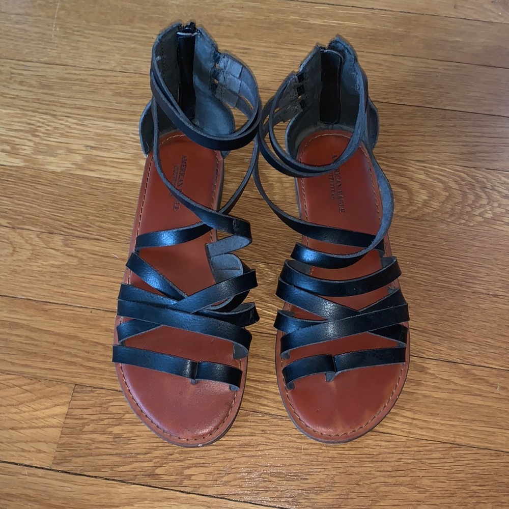 Black sandals
